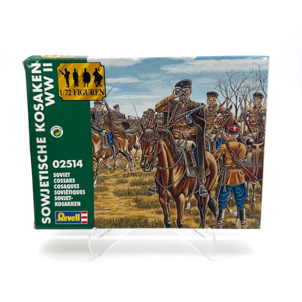 1/72 WW2 Soviet Cossacks Miniatures Model Kit Revell 02514 Unassembled